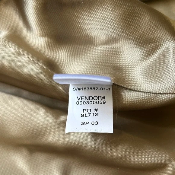 Banana Republic Tan overcoat Jacket - Picture 11 of 14